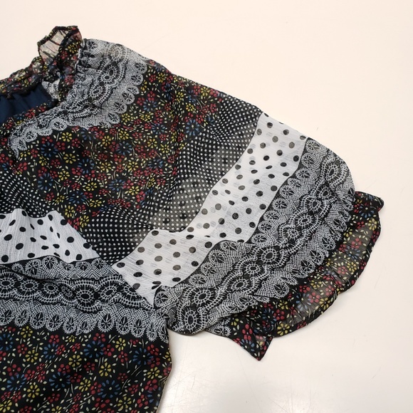 Bohemian Peasant Day Dress - Picture 6 of 8